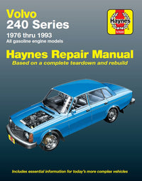 Front cover of a Haynes repair manual