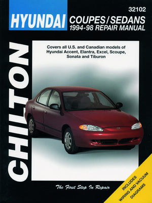 Hyundai Scoupe Service & Repair Manuals