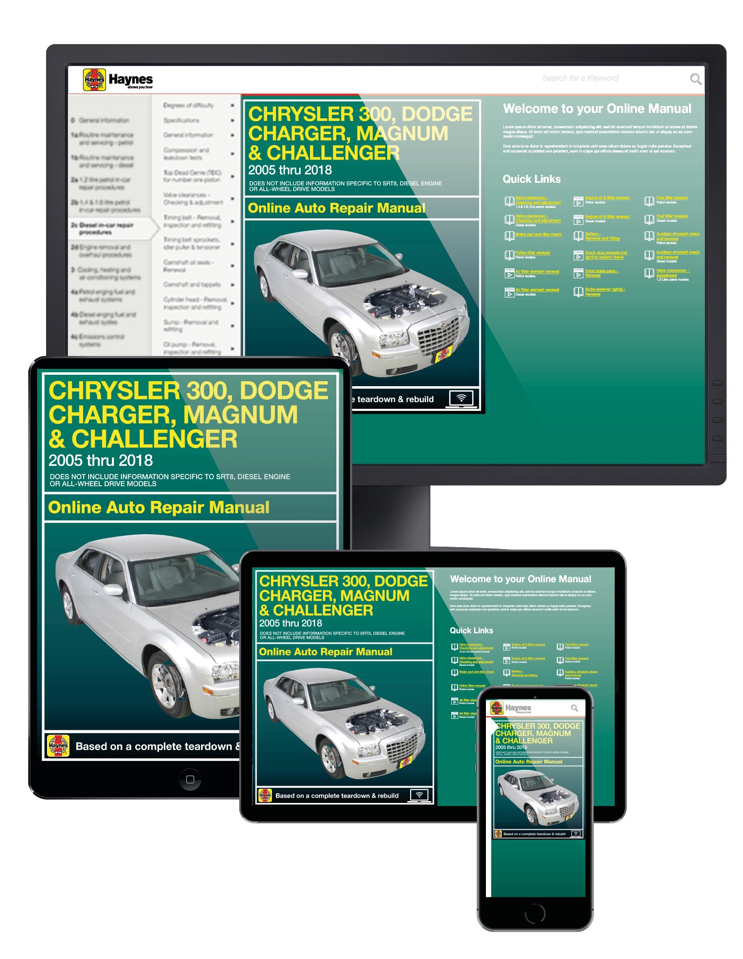 Front cover of a Haynes repair manual