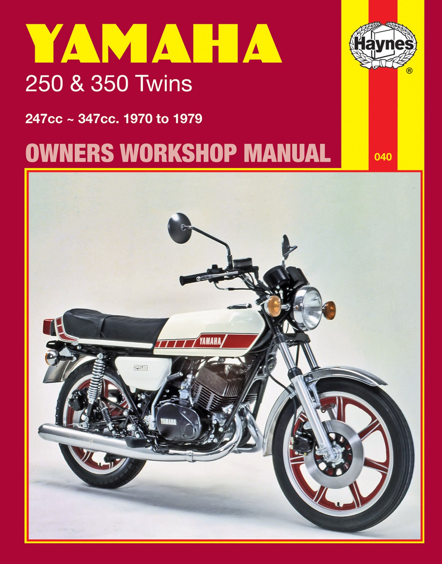 Front cover of a Haynes repair manual