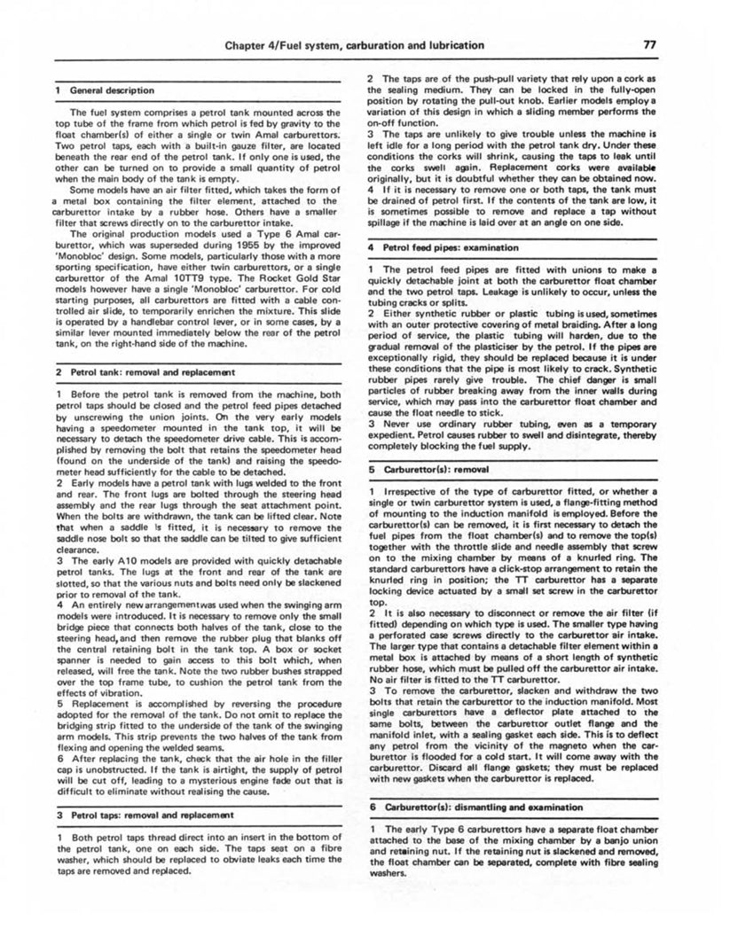 Sample page from a Haynes repair manual