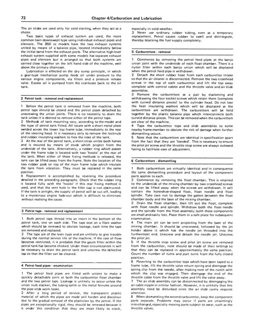 Sample page from a Haynes repair manual