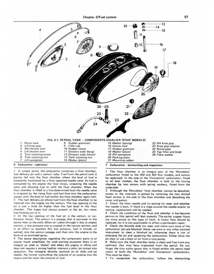 Sample page from a Haynes repair manual