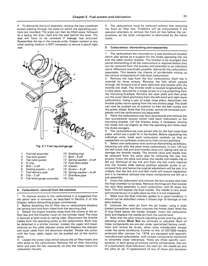 Sample page from a Haynes repair manual