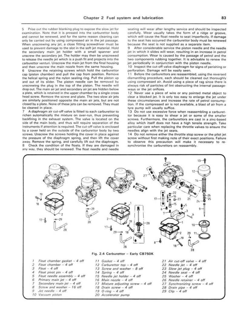 Sample page from a Haynes repair manual
