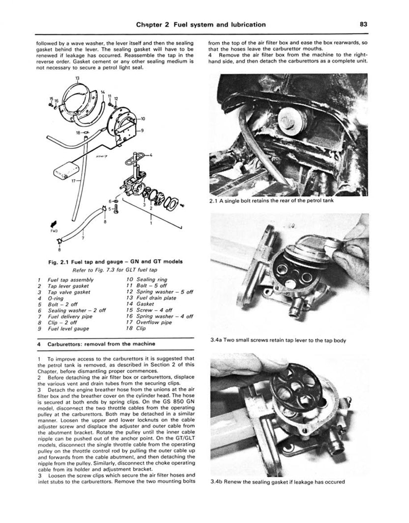 Sample page from a Haynes repair manual