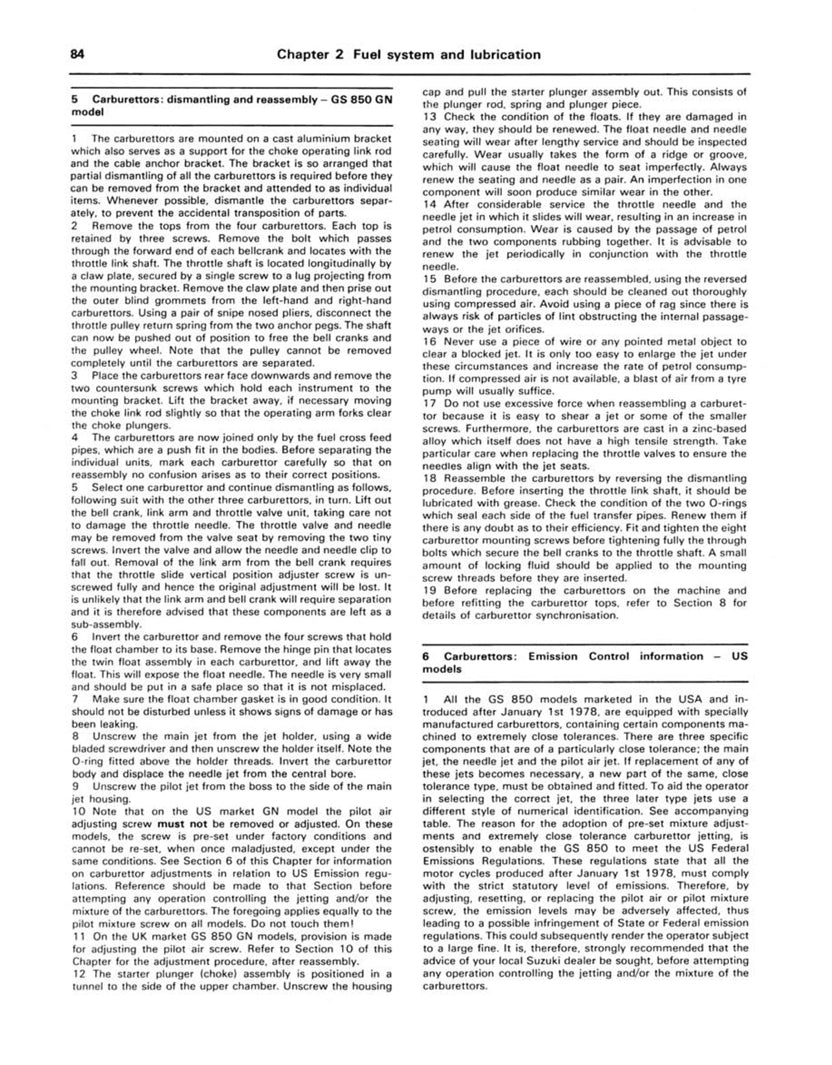 Sample page from a Haynes repair manual