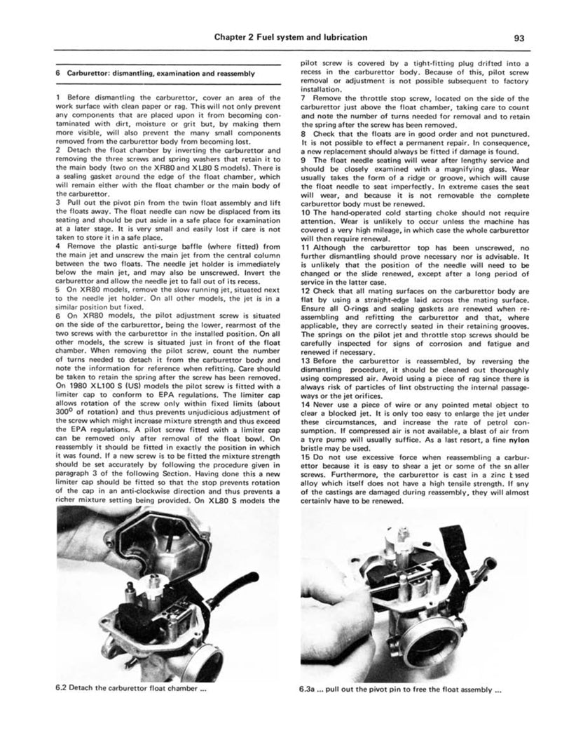 Sample page from a Haynes repair manual