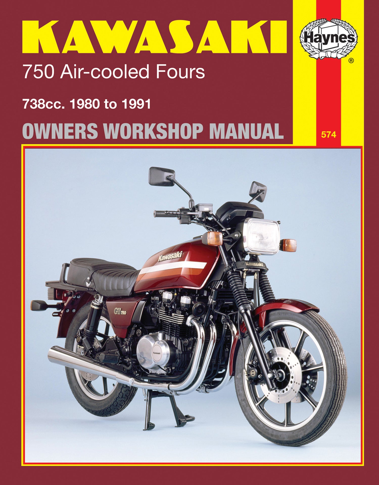 Front cover of a Haynes repair manual