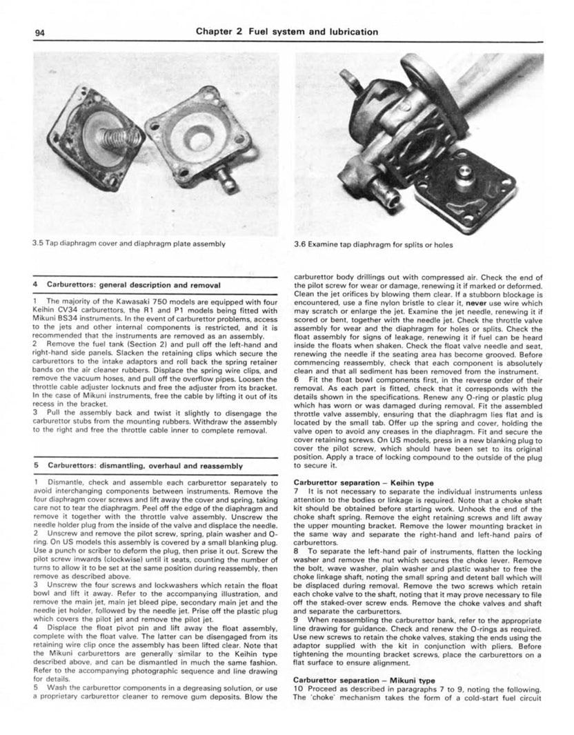Sample page from a Haynes repair manual