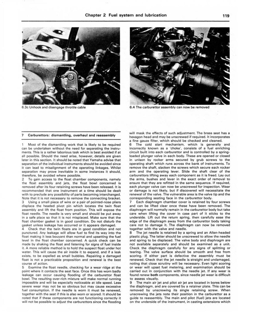 Sample page from a Haynes repair manual