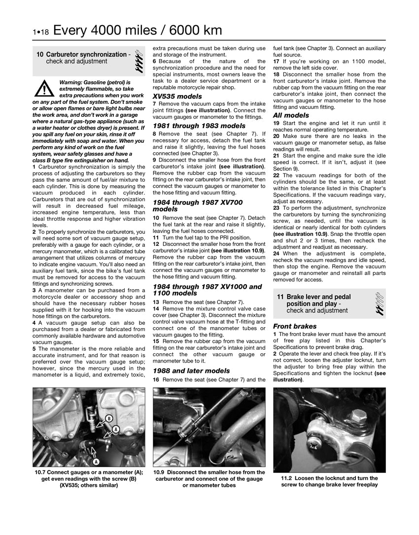 Sample page from a Haynes repair manual