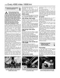 Sample page from a Haynes repair manual