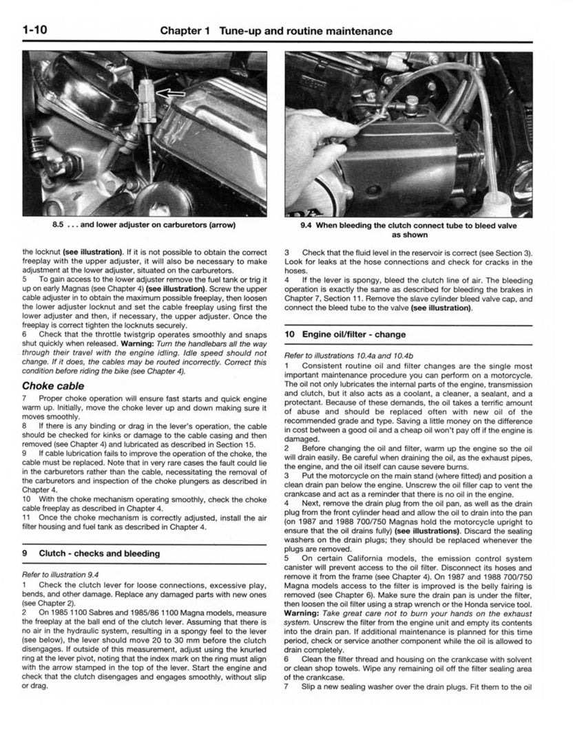 Sample page from a Haynes repair manual