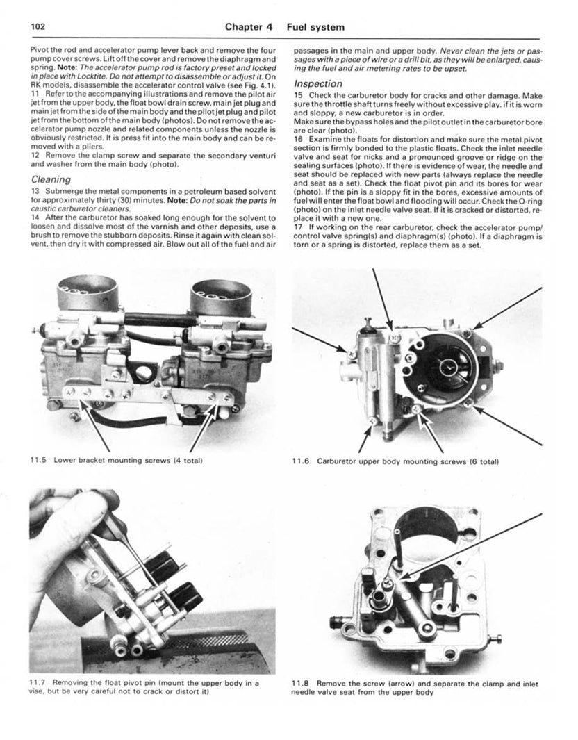 Sample page from a Haynes repair manual