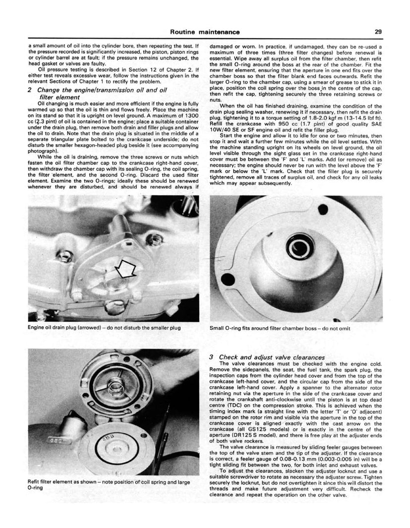 Sample page from a Haynes repair manual