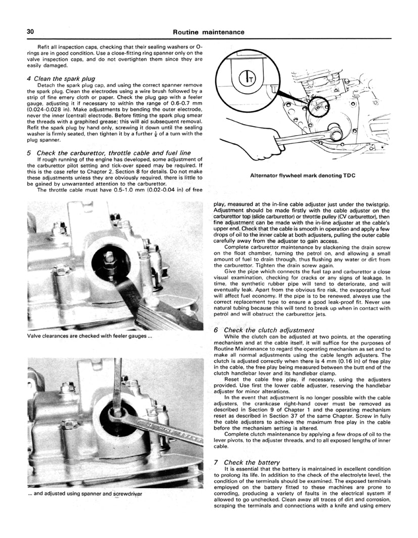 Sample page from a Haynes repair manual