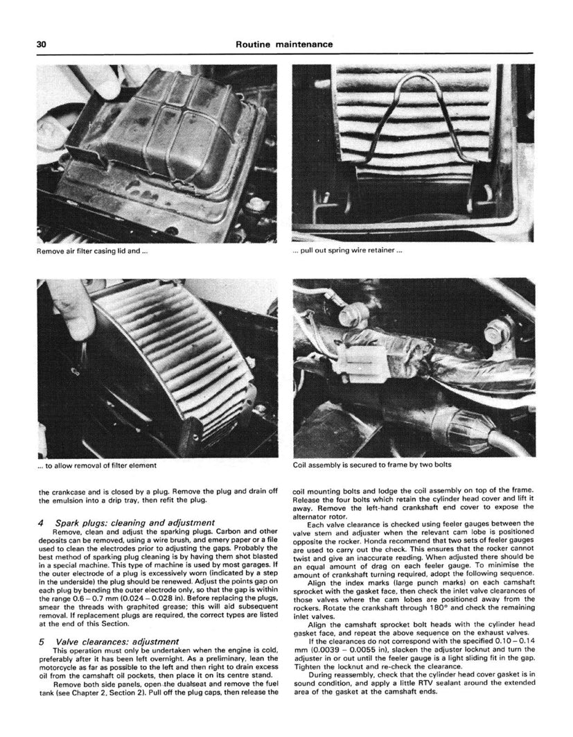 Sample page from a Haynes repair manual