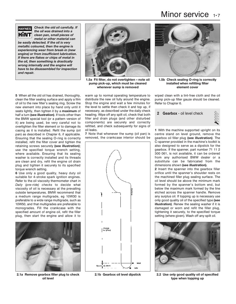 Sample page from a Haynes repair manual