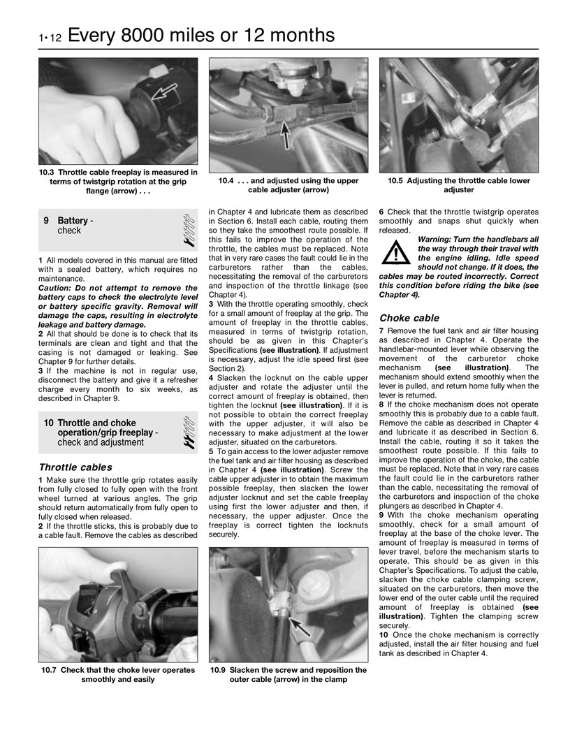 Sample page from a Haynes repair manual