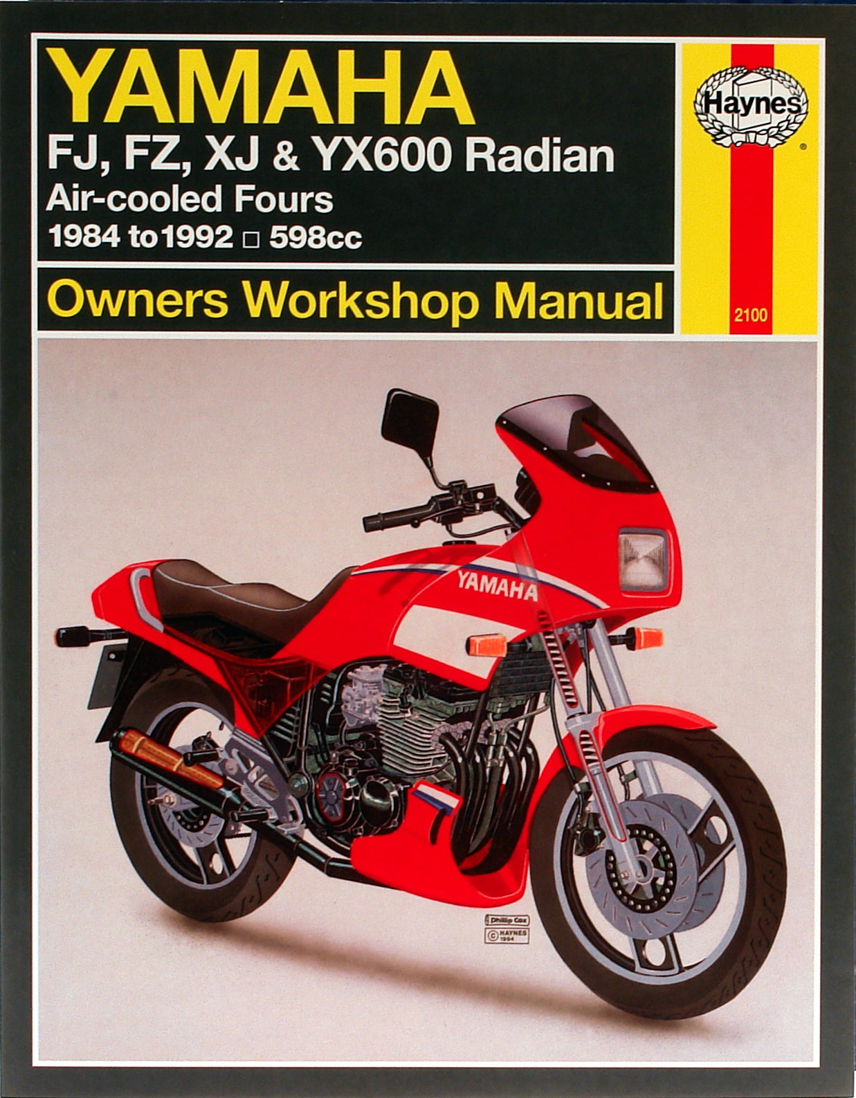 Front cover of a Haynes repair manual