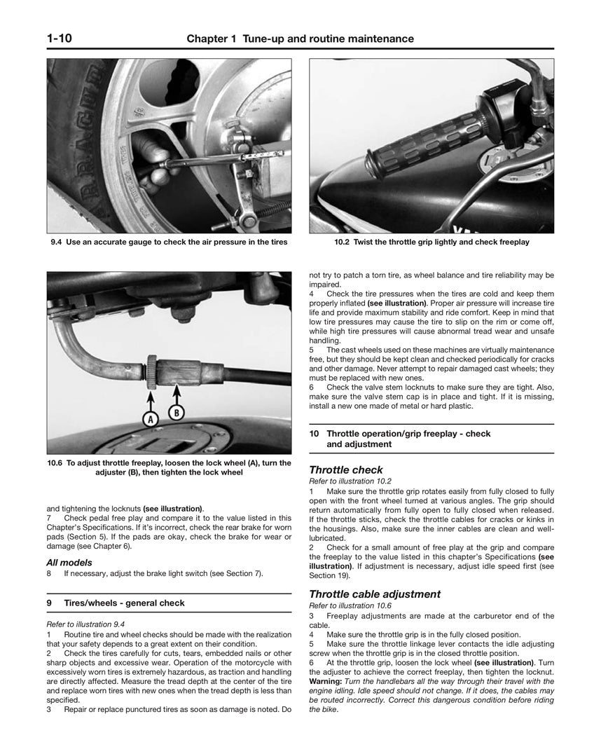 Sample page from a Haynes repair manual
