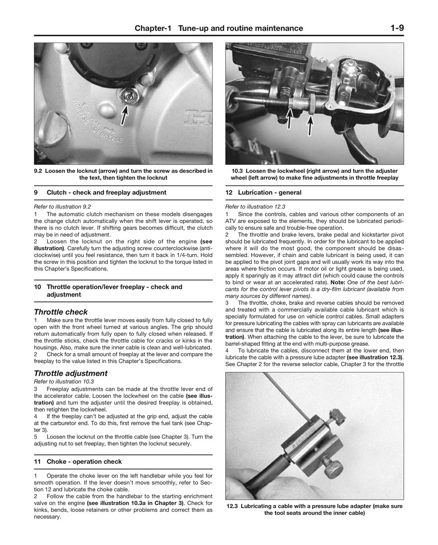 Sample page from a Haynes repair manual
