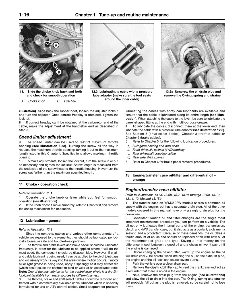 Sample page from a Haynes repair manual