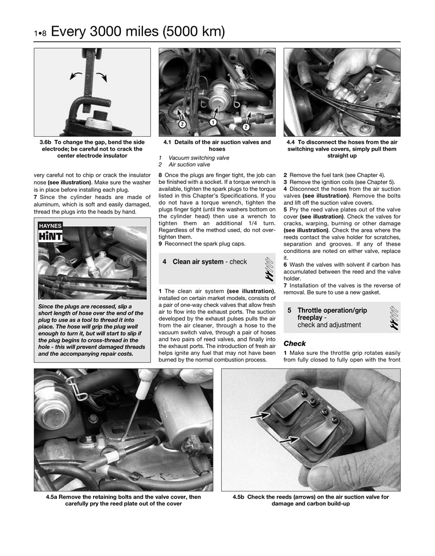 Kawasaki ZX600, ZZ-R600 & Ninja ZX-6 (90-06) Haynes Repair Manual