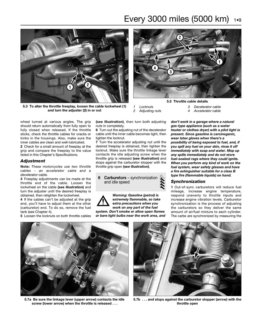 Kawasaki ZX600, ZZ-R600 & Ninja ZX-6 (90-06) Haynes Repair Manual