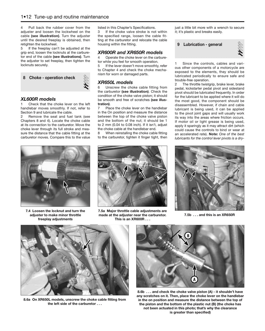 Sample page from a Haynes repair manual