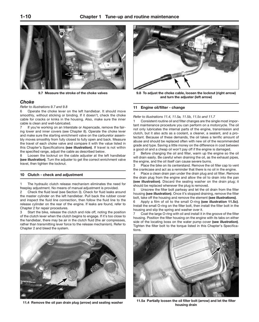 Sample page from a Haynes repair manual