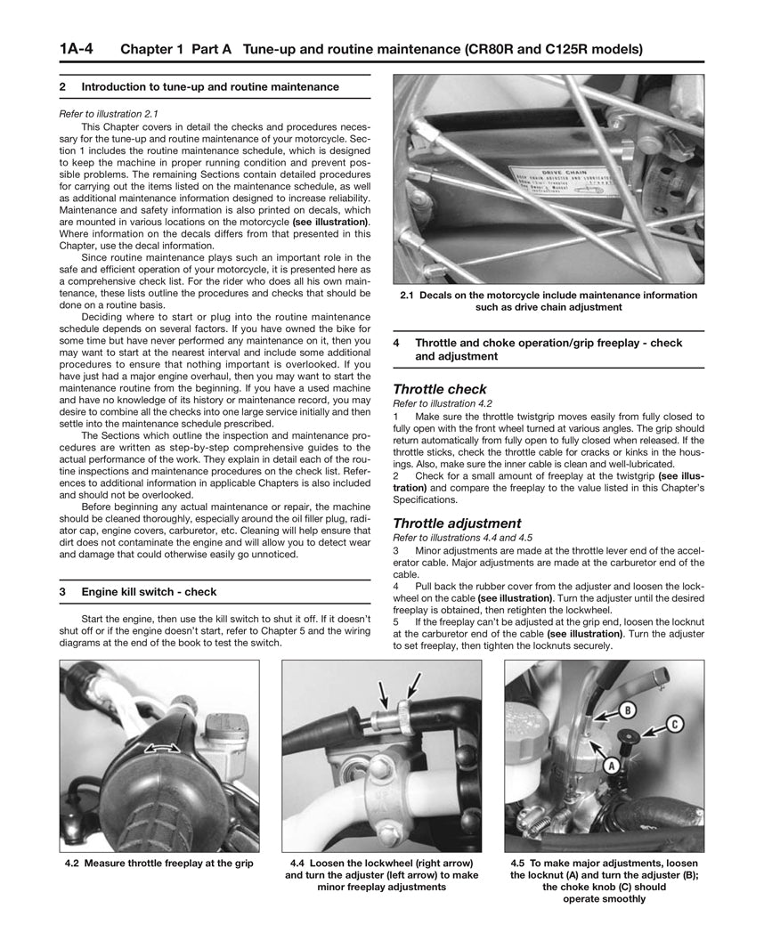 Sample page from a Haynes repair manual