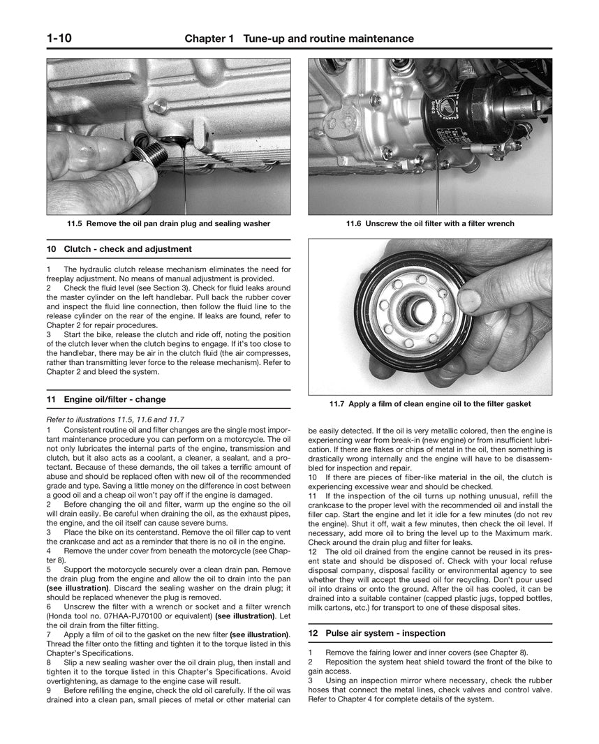 Sample page from a Haynes repair manual