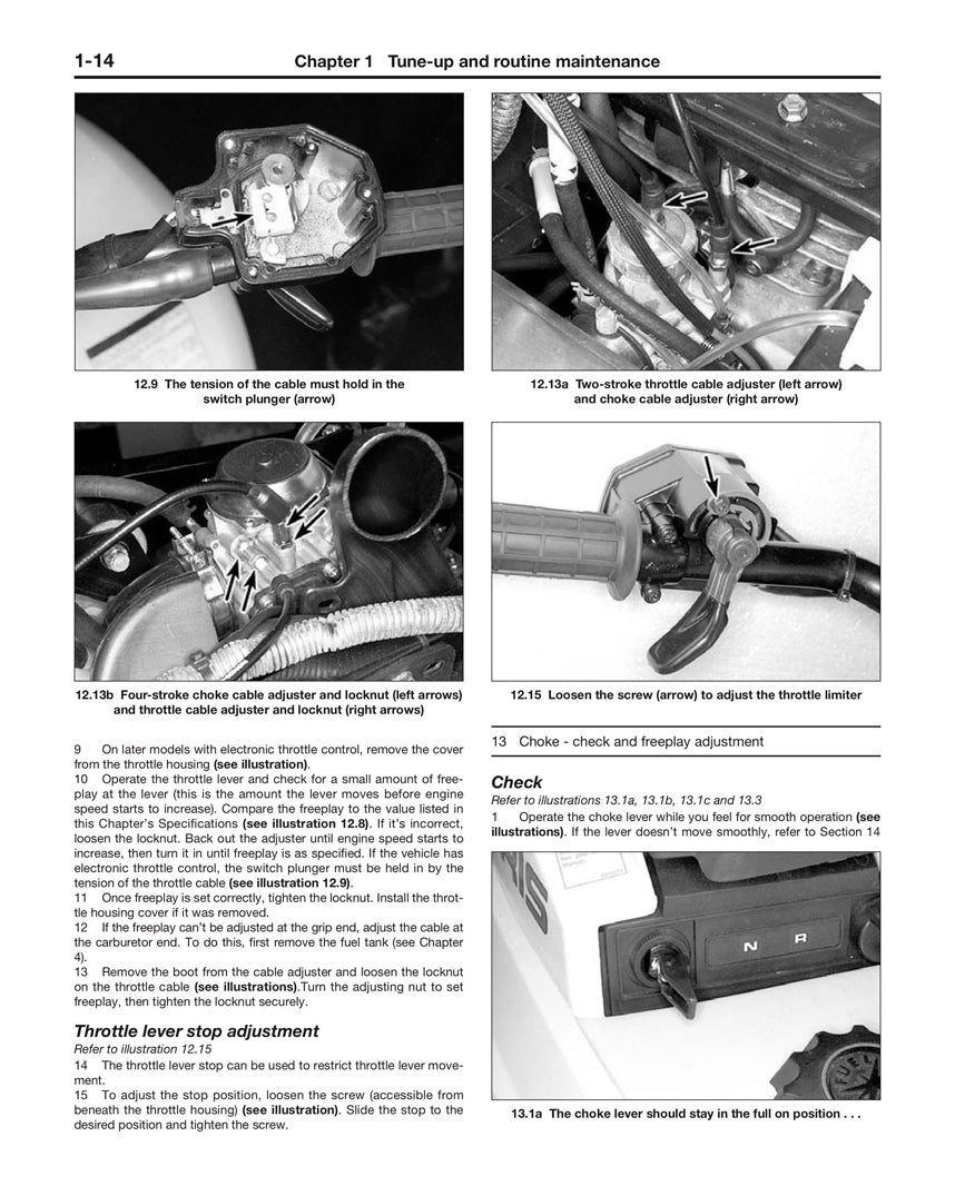Sample page from a Haynes repair manual
