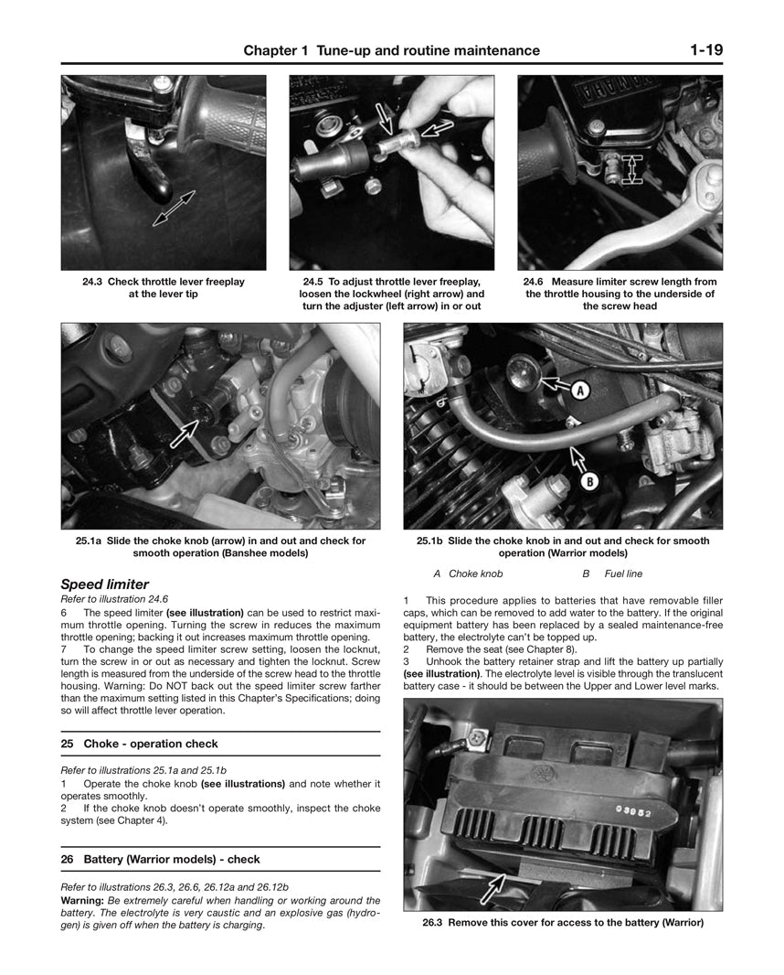 Sample page from a Haynes repair manual