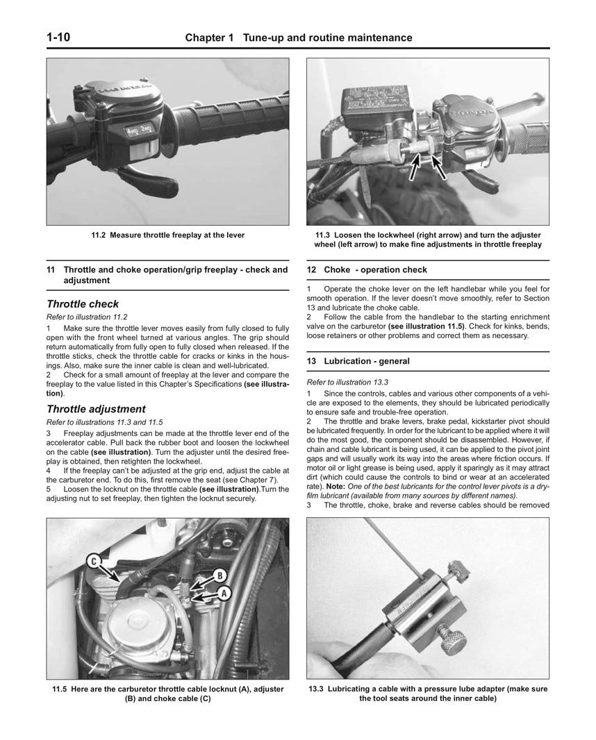 Sample page from a Haynes repair manual