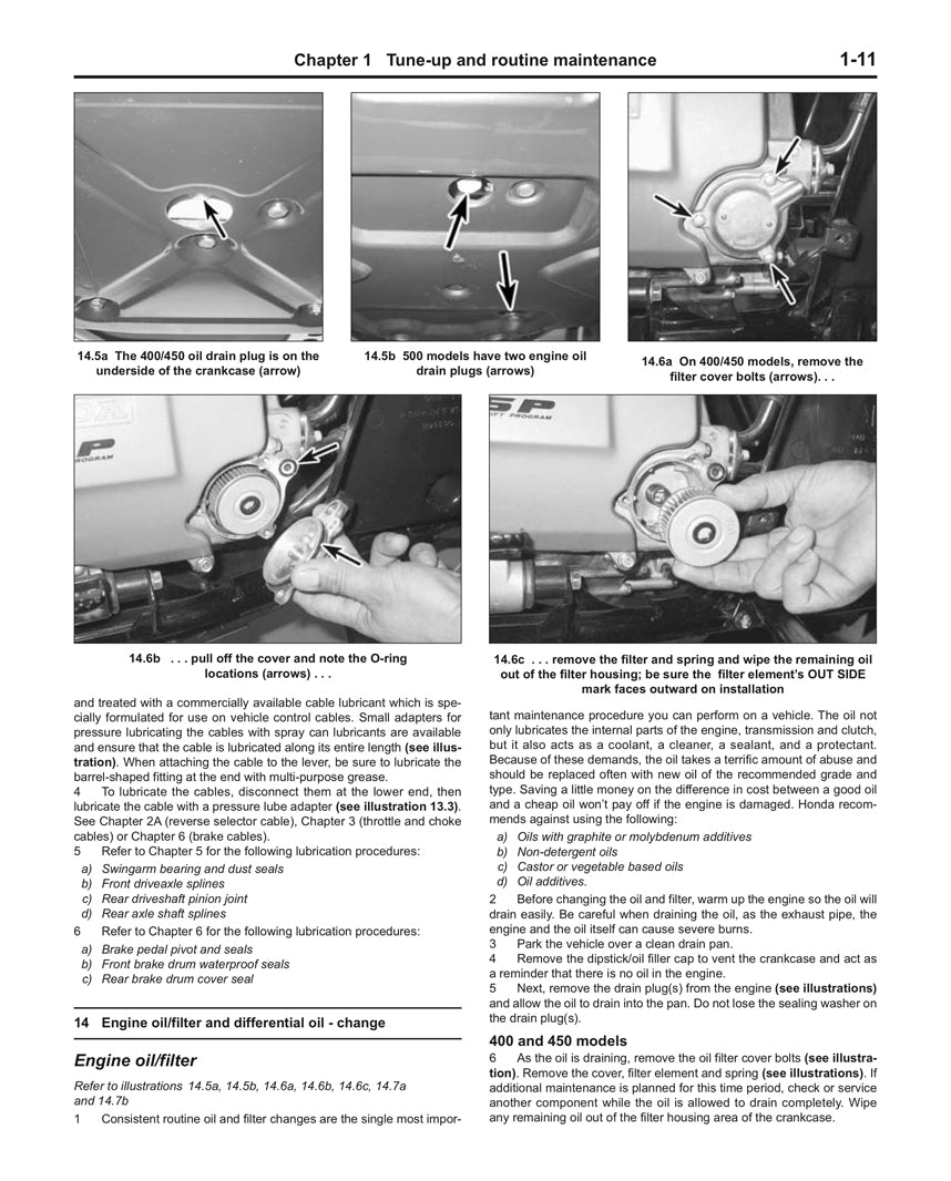 Sample page from a Haynes repair manual