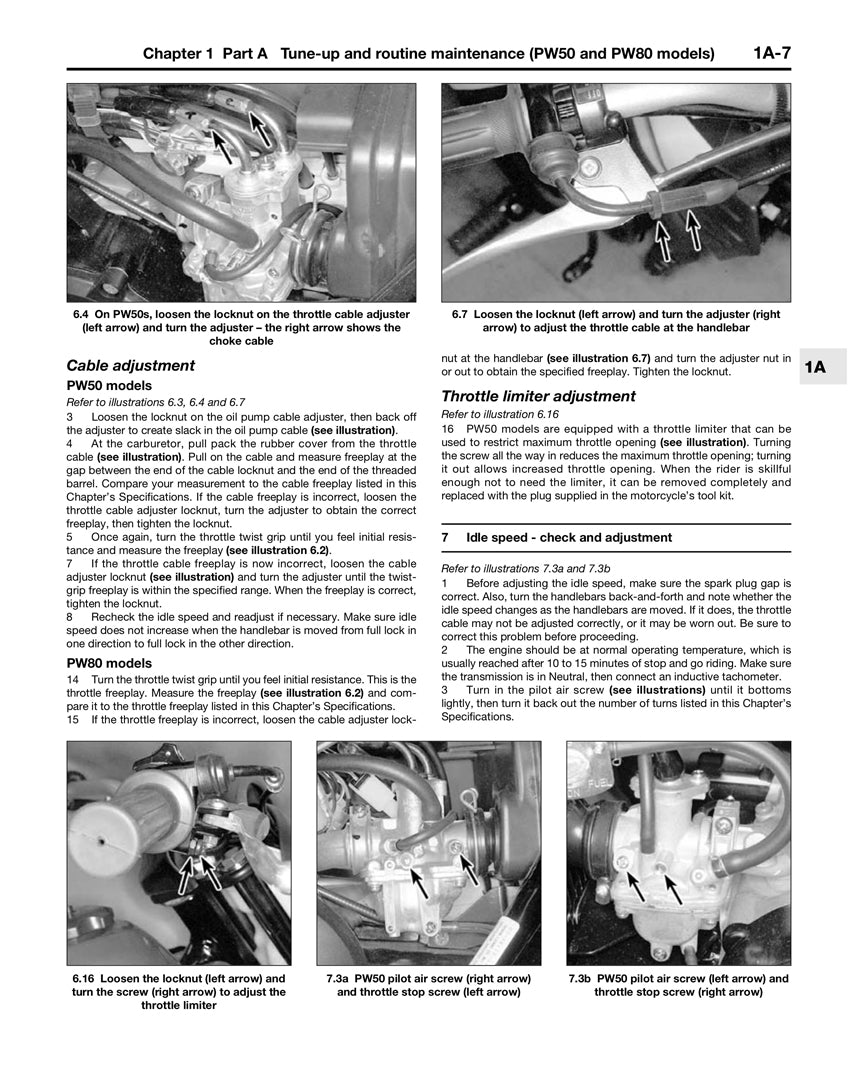 Sample page from a Haynes repair manual