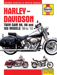 Front cover of a Haynes repair manual