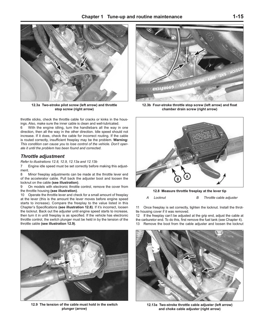 Sample page from a Haynes repair manual