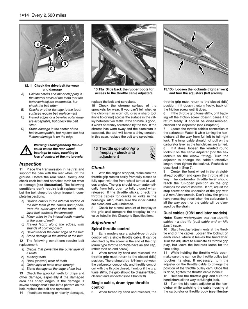 Sample page from a Haynes repair manual
