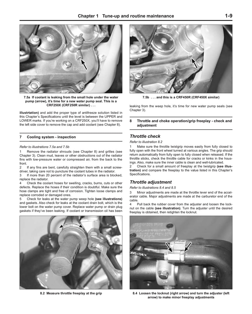 Sample page from a Haynes repair manual