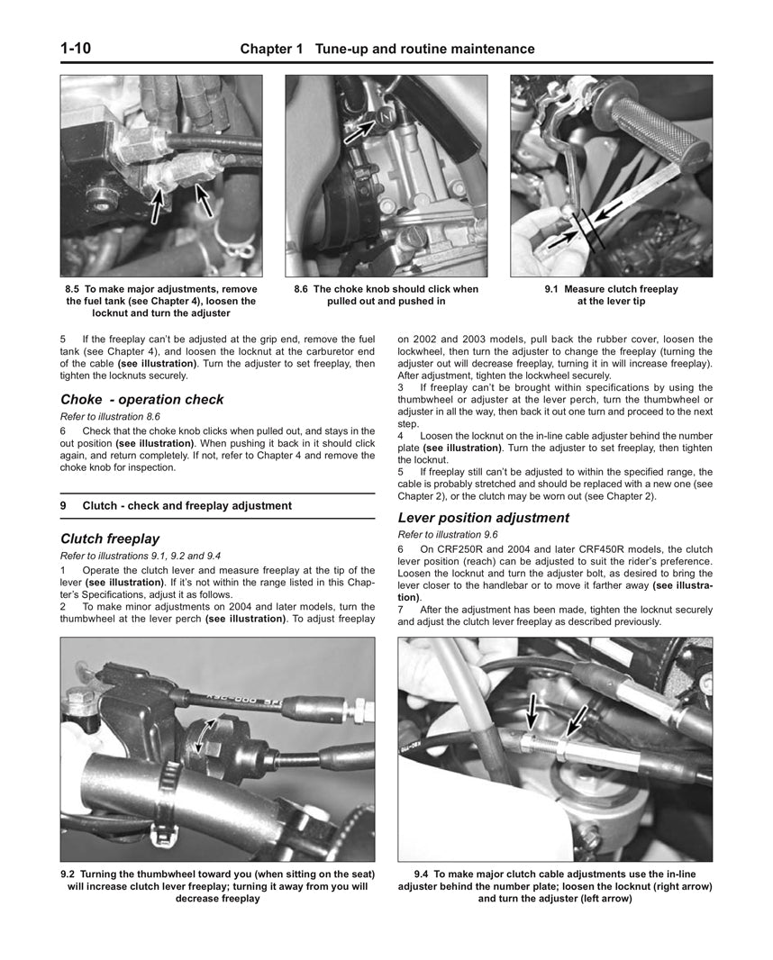 Sample page from a Haynes repair manual