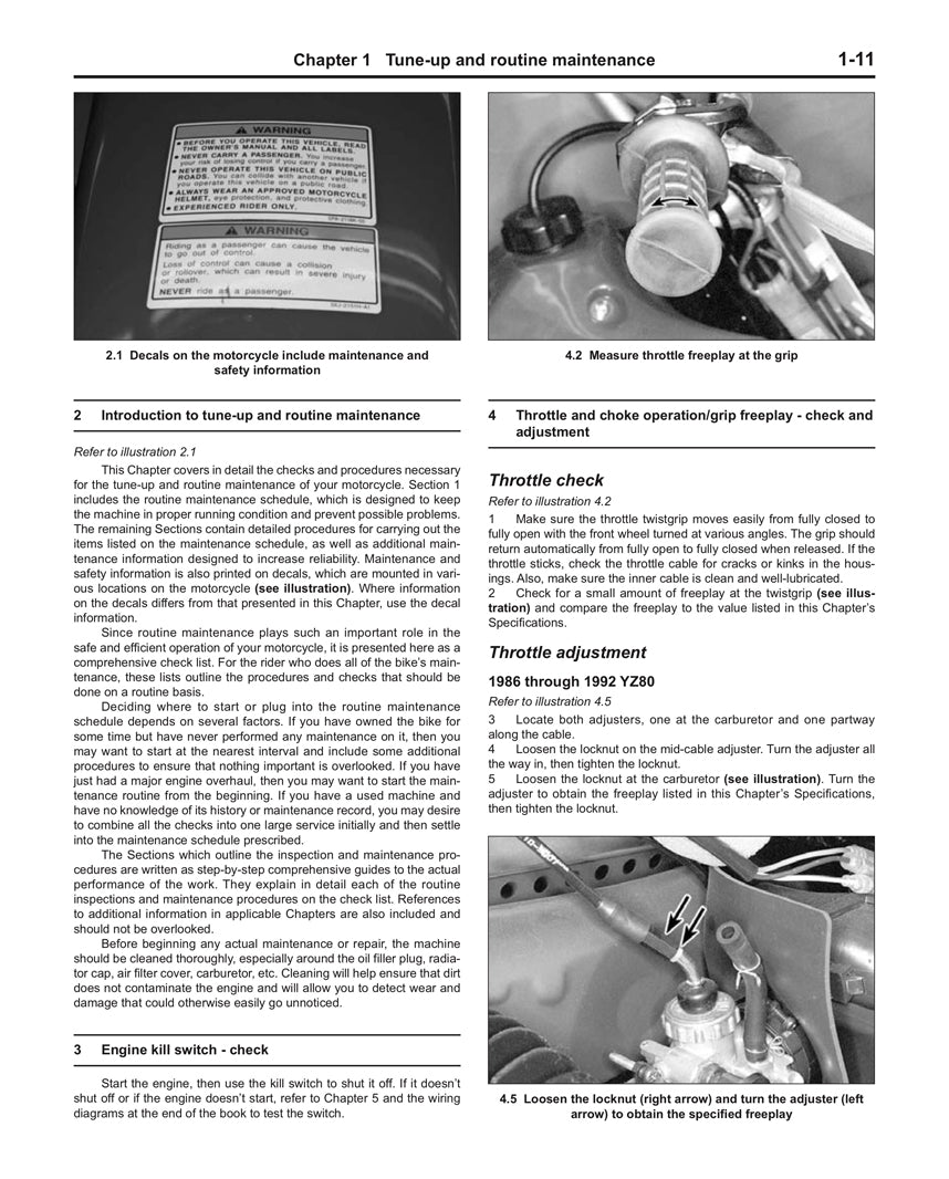 Sample page from a Haynes repair manual