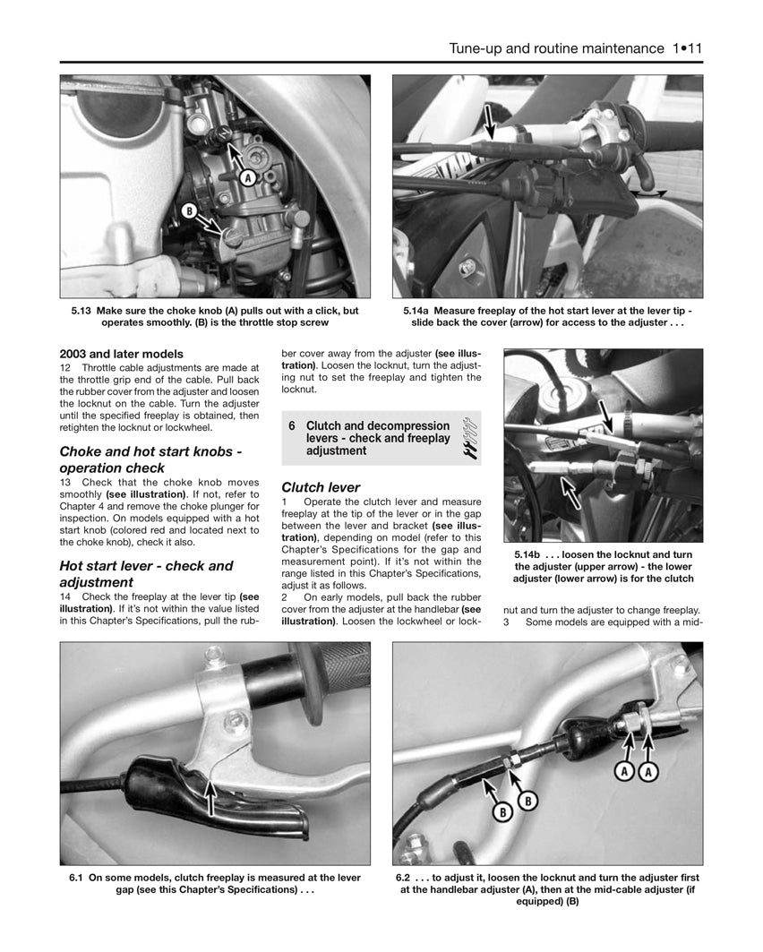 Sample page from a Haynes repair manual