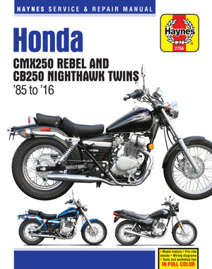 Honda CB250 Service & Repair Manuals