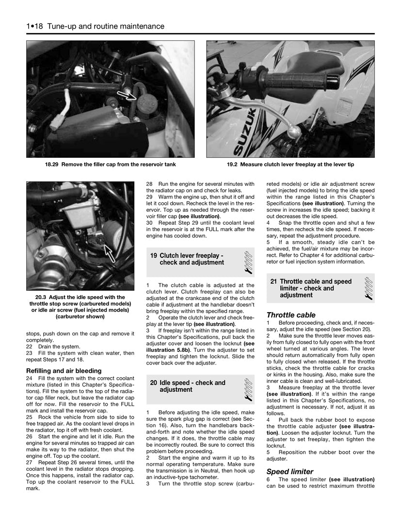 Suzuki LT-Z400 (03-09), Kawasaki KFX400 (03-06), & Arctic Cat