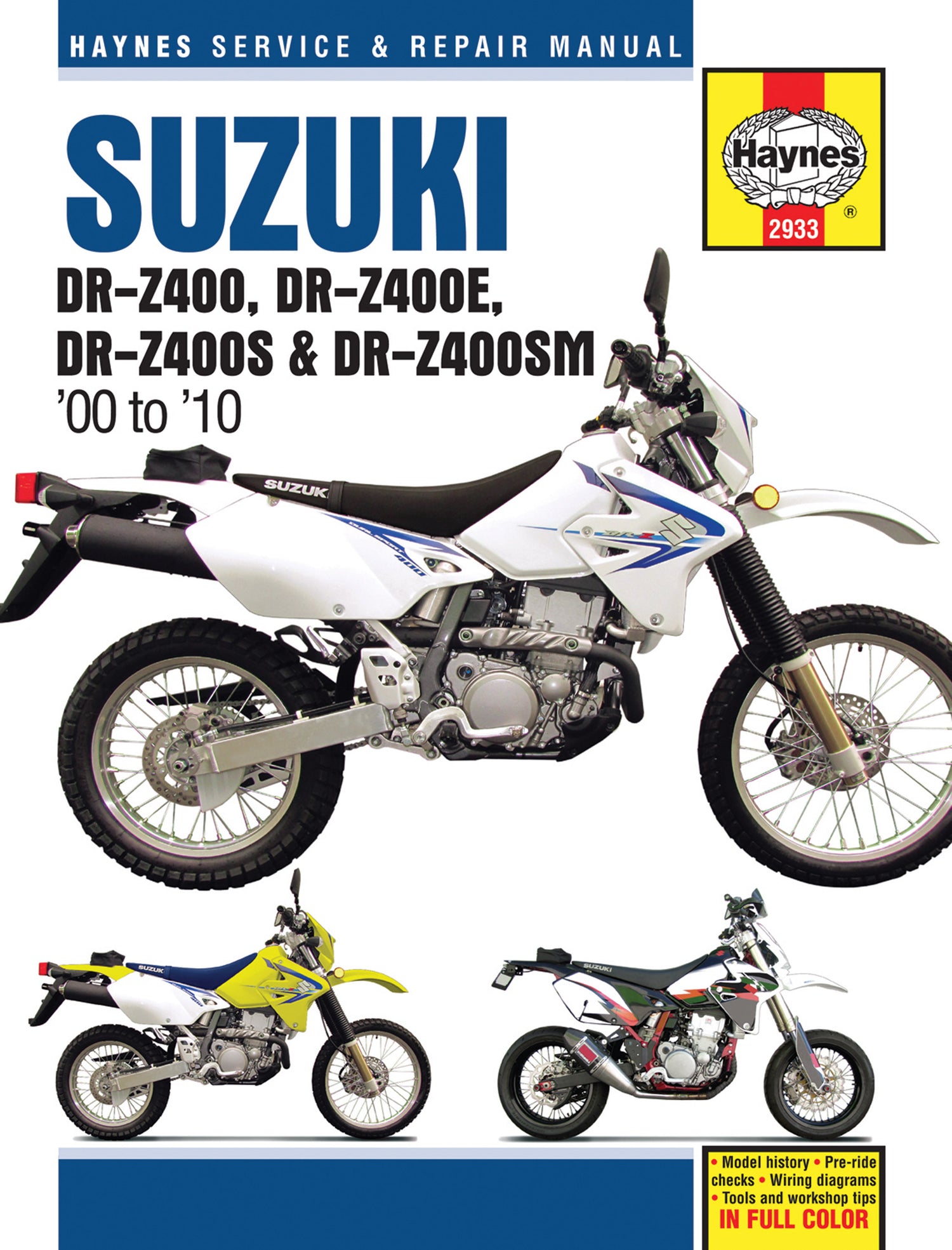 Front cover of a Haynes repair manual