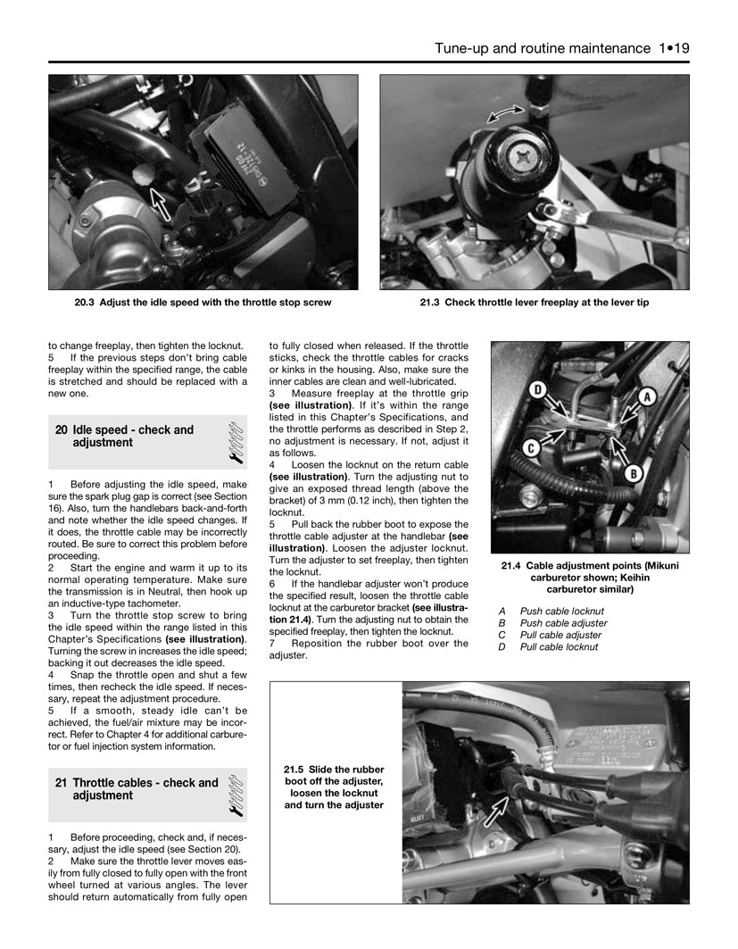 Sample page from a Haynes repair manual